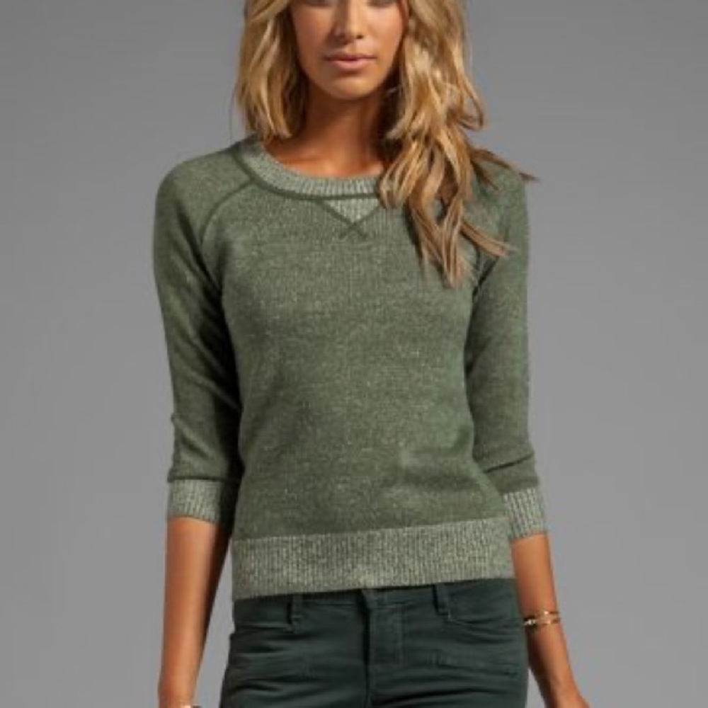 BB Dakota Lilyana Army Green Sweater